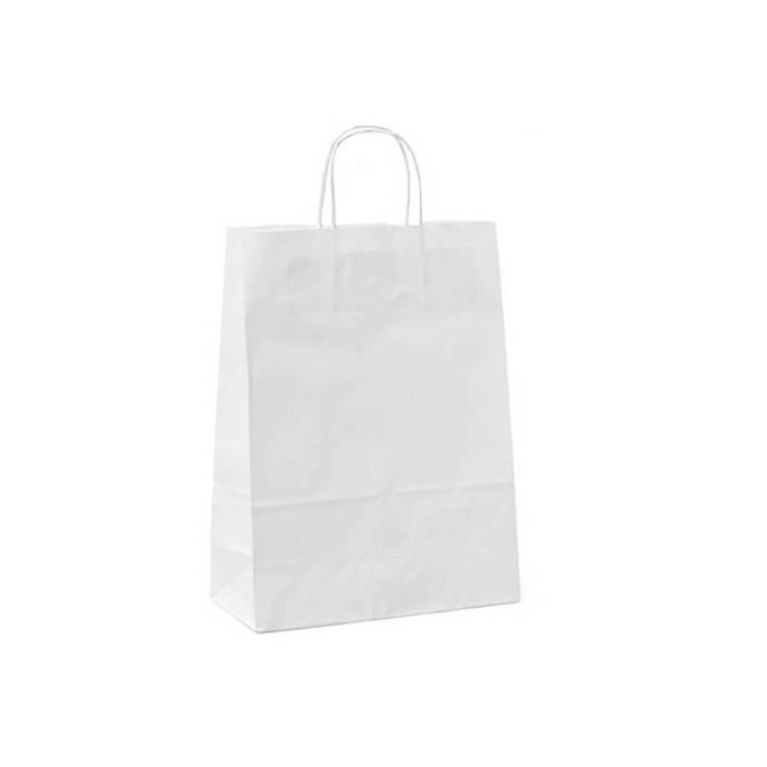 SHOPPER 18X8X24CM BIANCO CORDINO